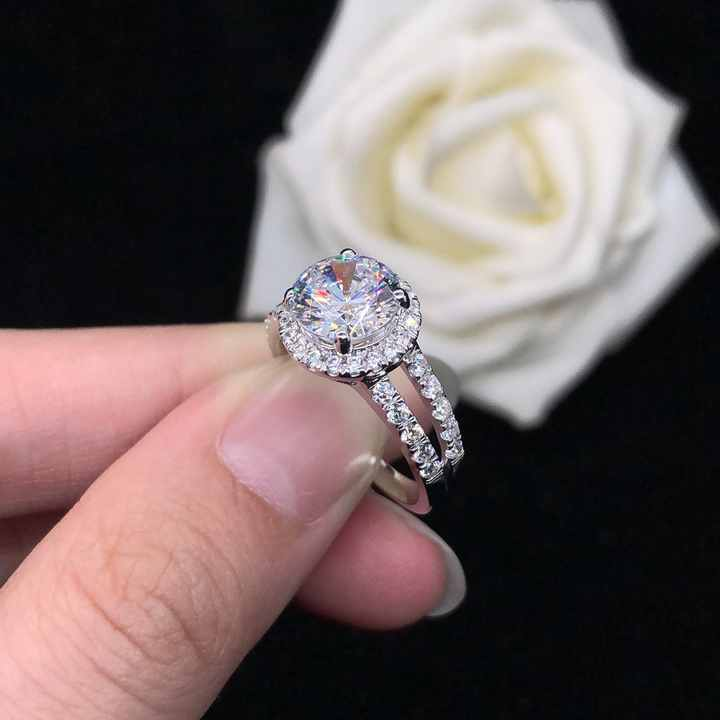 Diamond Wedding Rings For Women - SSR150-Serenity