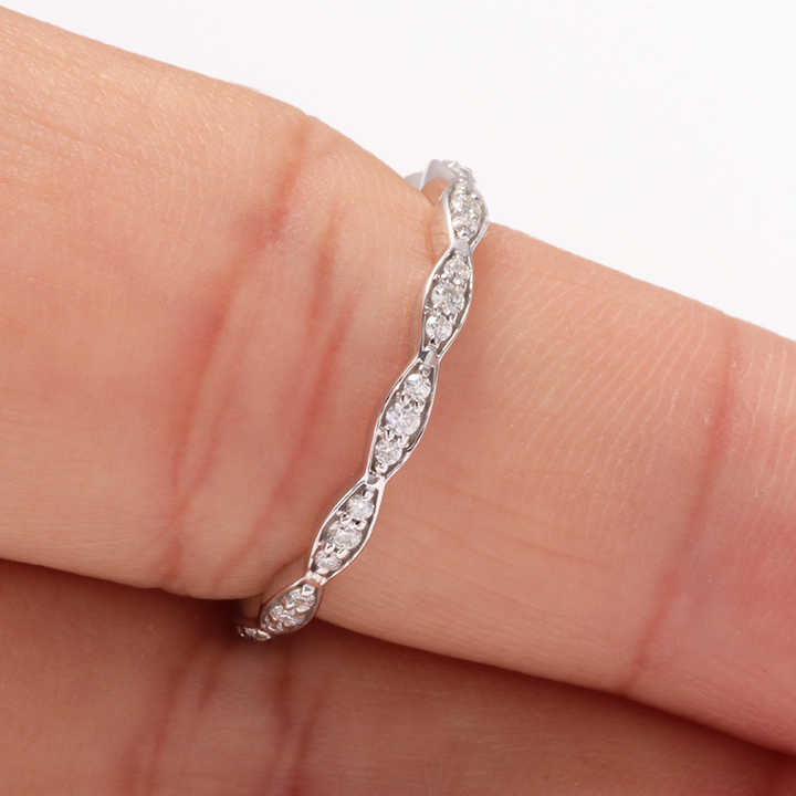 Silver Engagement Rings - SSR112-Serenity