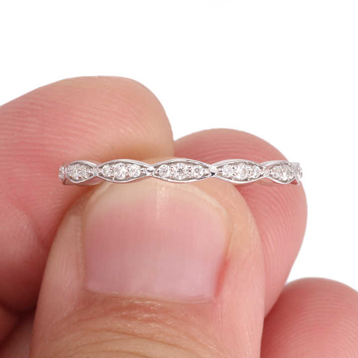 Silver Engagement Rings - SSR112-Serenity