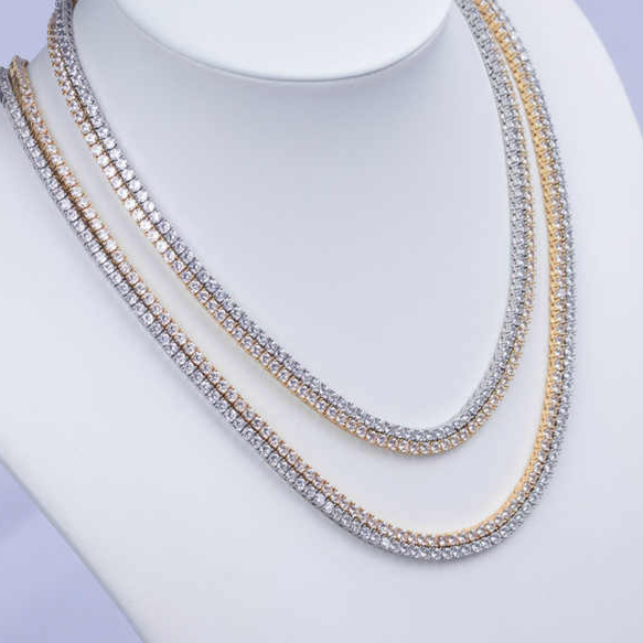 Platinum Chains For Women - SSNL015-Serenity