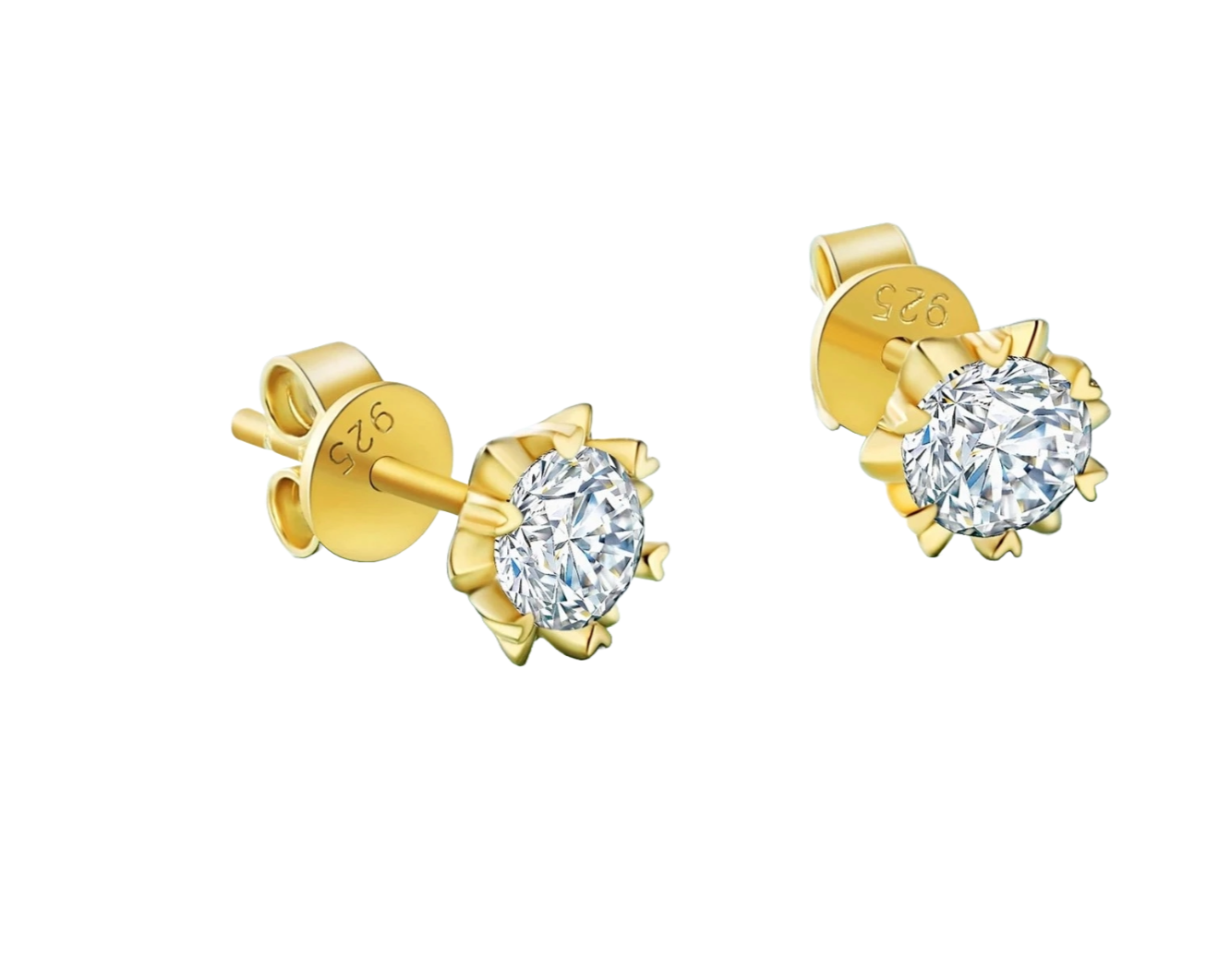 Silver Stud Earrings