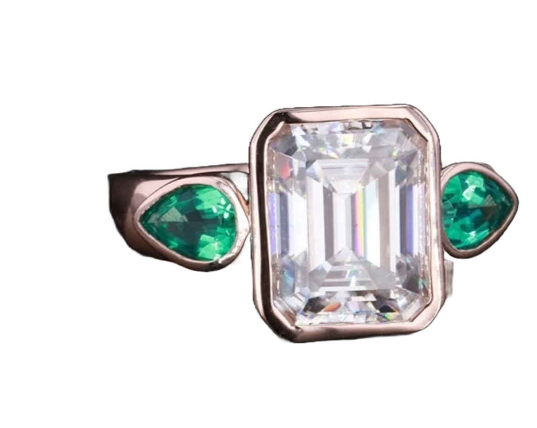 White Gold Wedding Ring - SSR019-Serenity