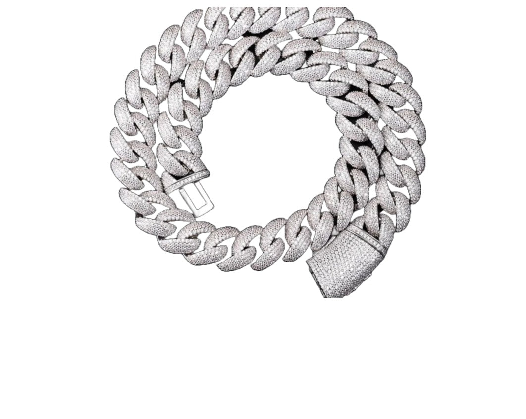 Silver Solid Chain - SSNL014-Serenity