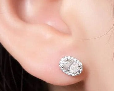 Silver Stud Earrings