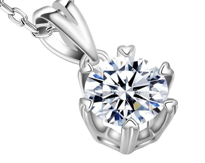 Silver Necklace For Women - SSNL026-Serenity