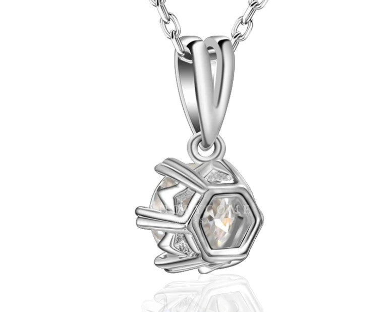 Silver Necklace For Women - SSNL026-Serenity