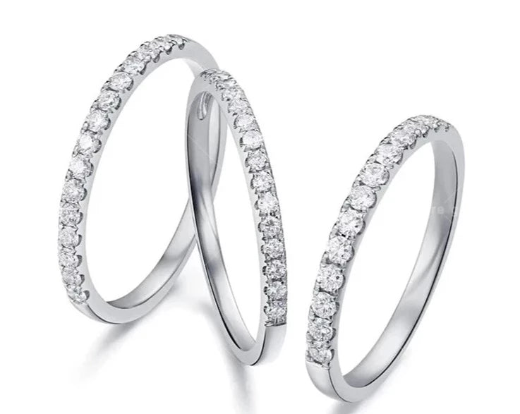 Circle Wedding Rings 1