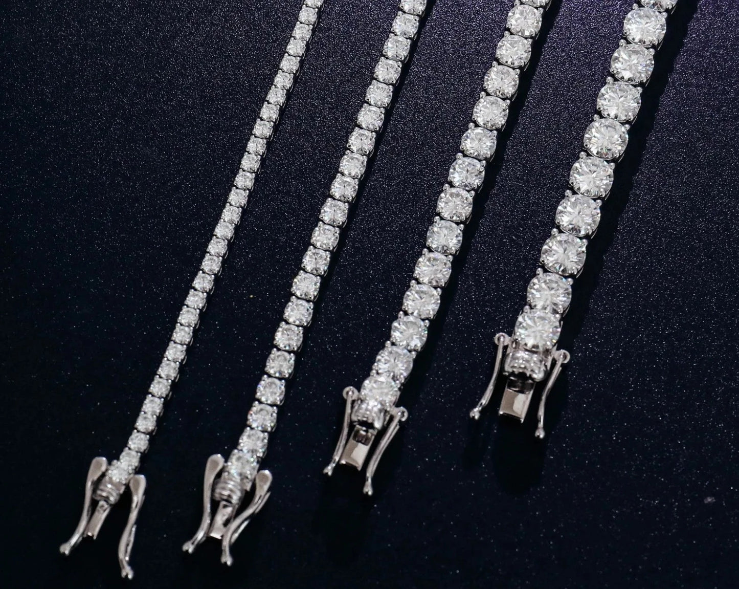 Diamond Silver Bracelet 8