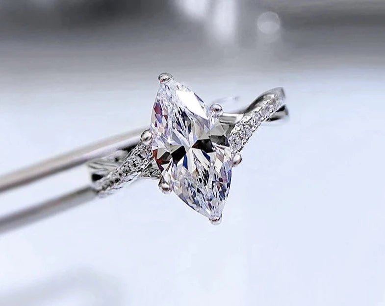Silver Engagement Rings