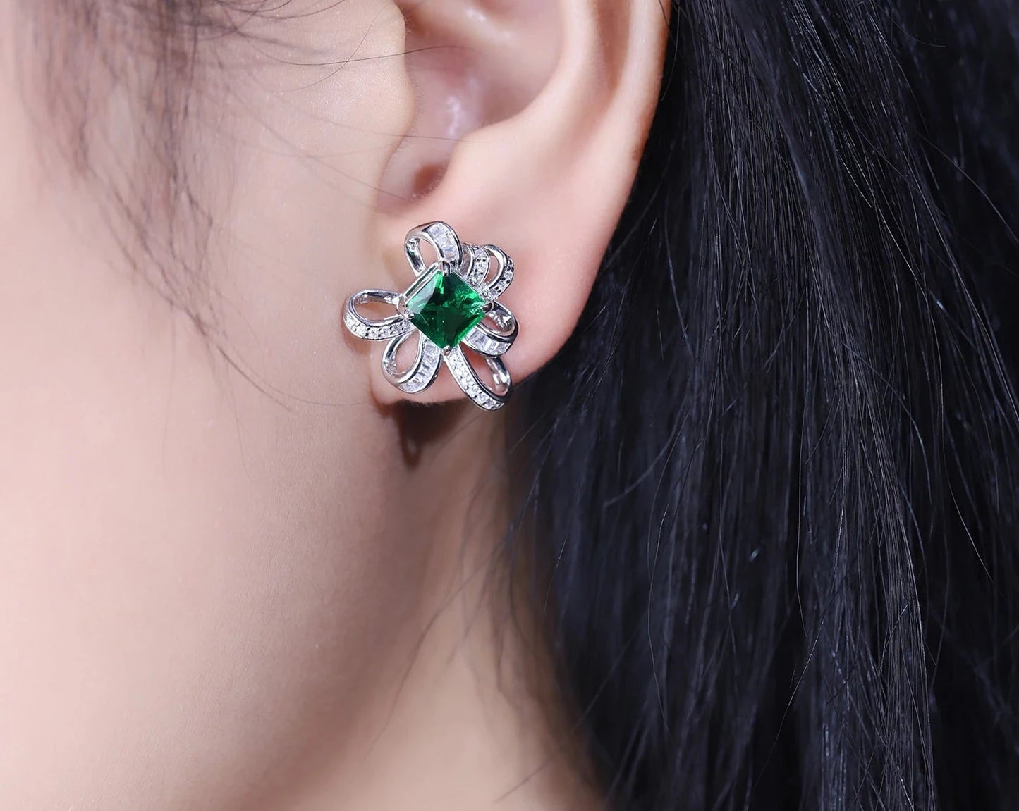Silver Stud Earrings
