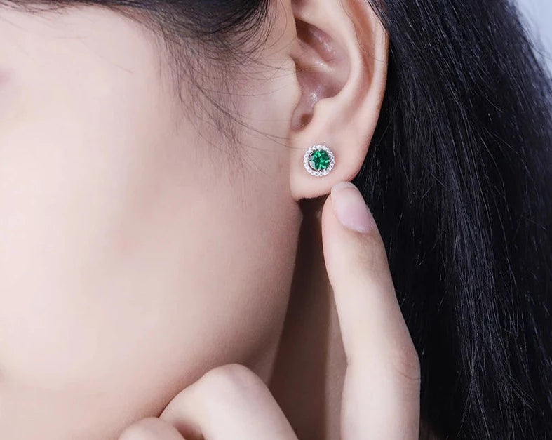Silver Stud Earrings