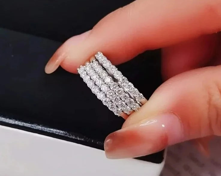 Silver Engagement Rings 3