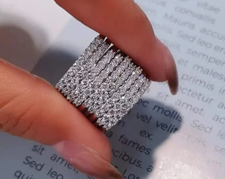 Silver Engagement Rings 5