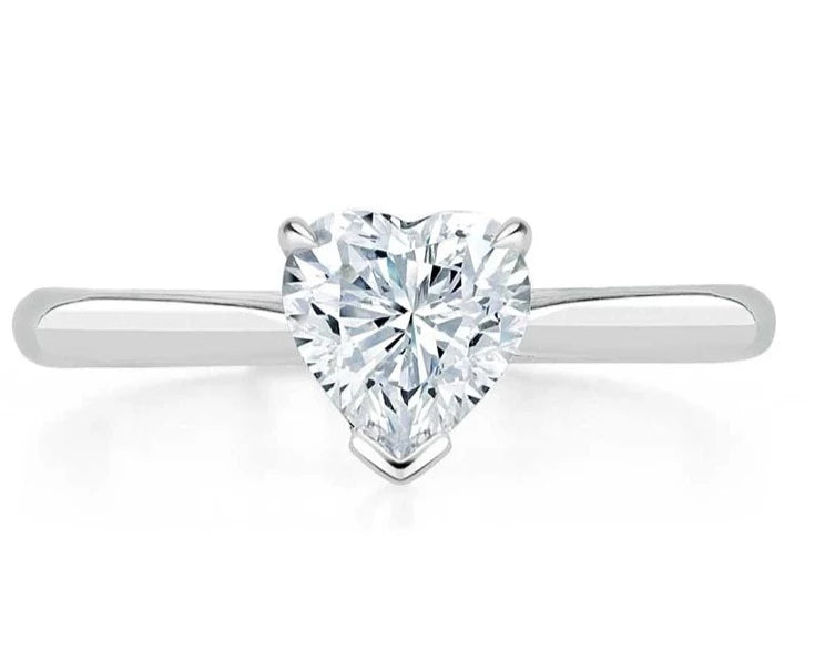 White Gold Engagement Rings - 5