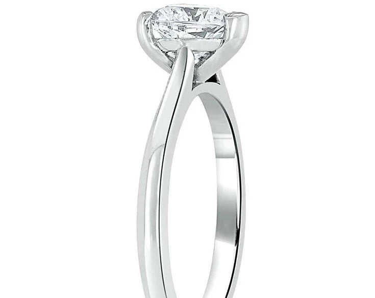 White Gold Engagement Rings - 4