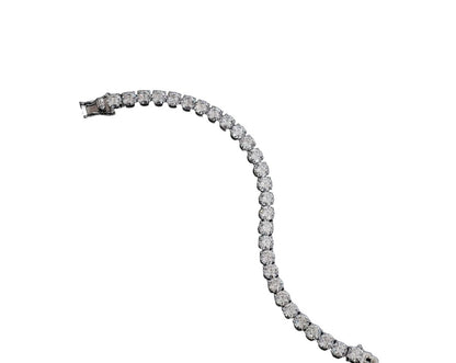 Diamond Silver Bracelet 1