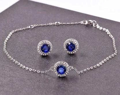 Diamond Necklace Set - SSS016-Serenity