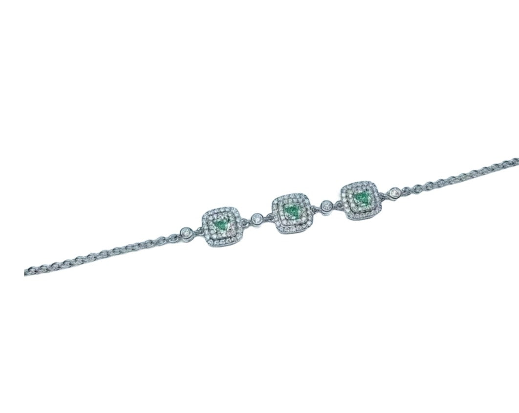 Diamond Bracelet For Women - SSBL020-Serenity