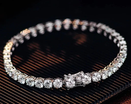 Diamond Silver Bracelet 3