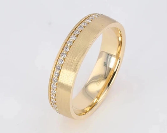 Mens Gold Wedding Rings 1