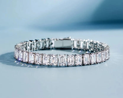Silver Tennis Bracelet 1