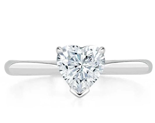 White Gold Engagement Rings - 1